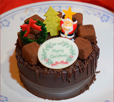 ミニ生チョコケーキ
